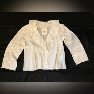 Doen Huguette Blouse Small NWT